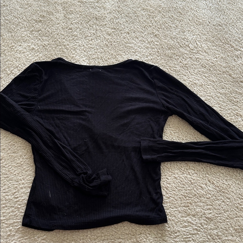 V neck garage longsleeve - Picture 4 of 4